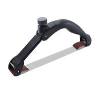 FUANA Kit d'arc de ponçage portable et ceinture de 25 mm x 6 m, support de papier abrasif réglable pour meulage de voitures en bois et métal, cadre en ABS durable avec prise en main confortable