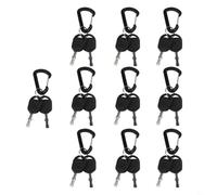 FUANA Lot de 10 clés d'allumage pour tondeuse à gazon Cadet 925-1745 725-2054 140401-10 pièces pour démarreur de tracteur