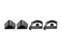FUANA Lot de 4 loquets de jambe d'établi 242416-00 et pied tréteau 242394-00 compatibles avec les modèles Black & Decker WM225 WM425 Workmate