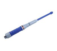 FUANA Pompe électrique portable de transfert de liquide pour eau, gaz, huile, pompe siphon à piles pour aquarium, bateau, garage, tuyau de 55 cm, serrure de porte bleu/rouge