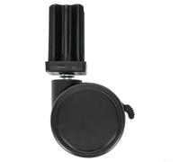 FUANA Roulette de rechange pour barbecue Weber Genesis 1000-5000 et Summit Roulette verrouillable avec insert, remplace 6414 306414, roulement lisse (1)