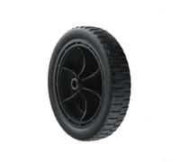FUANA Roulette pivotante robuste de 20,3 cm pour barbecue - Roues de rechange en plastique durable compatibles avec la plupart des chariots de cuisine d'extérieur (1)