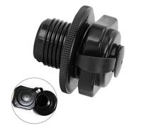 FUANA Valve d'air noire à bouchon à vis pour Intex F4C009B-02ASS17, pour avant 2023 pour Aruba pour les Bahamas pour la Barbade pour Cancun pour Madrid pour Palma pour Riviera pour Saint Tropez pour