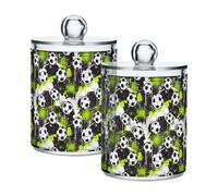 Fuauuyl Qtip Lot de 2 distributeurs de papier apothicaire en plastique pour salle de bain ou maquillage