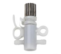 FUBESK Accessoires de pompe à huile pour tronçonneuse électrique SF140 pour lubrification efficace dans les tronçonneuses à bois, blanc