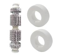 FUBESK Dolphin M400 Pièces de nettoyage de piscine : 99991043 Ensemble de tube de roue et brosse avec anneaux d'escalade 6101611-R4 pour CC Plus, kit de remplacement en PVC