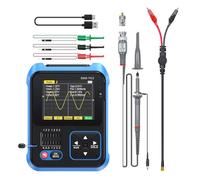 FUBESK DSO-TC3 Transistor Oscilloscope Numérique 3 en 1 Testeur et Générateur de Signal Fonction avec Écran TFT 24 Pouces Batterie 1500mAh pour Réparations sur Terrain