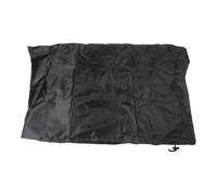 FUBESK Housse de protection pour grille de cuisson de 55,9 cm avec capuche et support, étanche 420D pour barbecue en plein air, sangles coupe-vent, pour tondeuse à gazon noire, carburateur