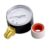 FUBESK Jauge de pression pour filtre à sable de piscine, montage inférieur | Barre pour Hayward Pro Series S140T-S244T, cadran antireflet, ECX270861