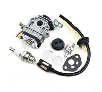 FUBESK Kit de Carburateur pour TH23, TH26, TH34 23 cc, 25 cc, 26 cc, 33 cc, 35 cc Moteurs - Compatible avec pour Débroussailleuses, Coupe-Bordures, Bétonnières à Glace Kawasaki