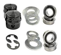 FUBESK Kit de conversion de bague de roue avant au roulement pour Husq-varna 532009040 9040H