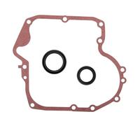 FUBESK Kit de joints de carter et de joint d'huile 697110 795387 pour tondeuse à gazon - Ensemble de pièces de rechange en métal pour tondeuse à gazon - Couvercle de bobine de démarreur
