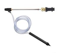 FUBESK Kit de sablage et de sablage haute pression pour Karcher pour K Series K2, K3, K4, K5, K6, K7 avec 1 buse d'injecteur de sable, tuyau de 3 mètres, tuyau d'aspiration, adaptateur