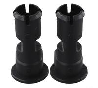 FUBESK Lot de 2 goupilles de pivot de capot de rechange 731-10070A pour Cadet pour xt1 pour xt2 GX54 GX50 SLX54 modèles pour tondeuse noire