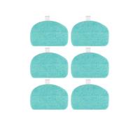 FUBESK Patins de rechange pour Leifheit CleanTenso Power 20 (11940), microfibre, 315 x 192 cm, sols durs, bleu, changement rapide