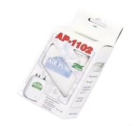 FUBESK Pompe à air compacte et silencieuse pour aérateur d'appâts vivants à double fonction avec débit d'oxygène réglable, système d'oxygène portable avec pierre à air, pêche de nuit et voyage
