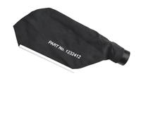 FUBESK Sac à poussière en tissu de rechange pour aspirateur Makita 1232412 1228148, pour aspirateur à feuilles de jardin DUB182 DUB183 DUB185 UB1101