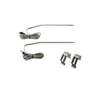 FUBESK Sonde à viande en acier inoxydable et clip de rechange pour Thermopro Tp25 Tp27, capteur de température 304 avec design abaisseur