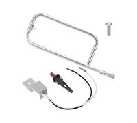 FUBESK Tube de brûleur en acier inoxydable compatible OEM 60041 et allumeur d'allumage pré-câblé 80462 pour l'entretien du gril à gaz Weber