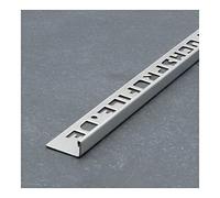 Fuchs Design 1 m profilé pour carrelage Premium 20 mm équerre à partir de acier inox V2A dans brossé Profil des carreaux Rail en acier inoxydable