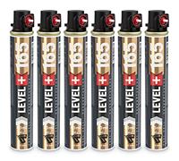 Fuel Cell RM165 Lot de 6 cartouches de gaz 4 saisons Ø 32 mm 80 ml