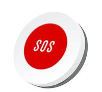 Fuhjythy Tuya Smart ZigBee SOS Bouton Capteur Alarme Enfants Âgés Alarme Aide D'Urgence Commutateur Tuya Smart Life Télécommande