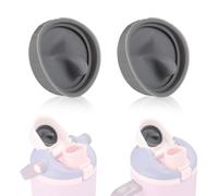 Fukaisu 2 Bouchons Rechange pour Owala FreeSip Sway, Silicone Gris Bouchon de Bouteille Scellé Accessoires pour Bouteilles d'eau de Sport Compatibles avec Owala FreeSip Sway 30oz et 40oz