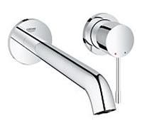 Robinet de lavabo rond chromé AqvaZone AqvaDesign pré-assemblé 024768750