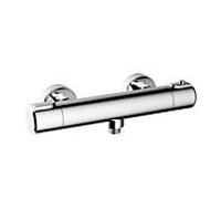 Thermostat de douche AqvaZone AqvaBasic 054551950, sortie de douche 1/2" inférieure, chromée