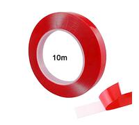 FULARR® 10M X 15MM Premium Transparent Montage Adhésif Ruban, Double Face Acrylique Mousse Ruban, pour Verre, Métal, Plastique (Épaisseur 0.5mm)