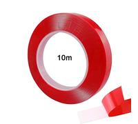 FULARR® 10M X 20MM Premium Transparent Montage Adhésif Ruban, Double Face Acrylique Mousse Ruban, pour Verre, Métal, Plastique (Épaisseur 0.5mm)