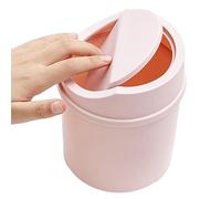 Fulenyi Petite Poubelle - Bureau avec Couvercle | Petite Corbeille à Papier poubelles, Petite Corbeille à Papier pour Table vanité, Table Basse, intérieur Voiture