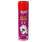 FULGATOR - Insecticide HALTE Puces - Action rapide et puissante contre les parasites des animaux domestiques comme les puces et leurs larves - Sans odeur ni retombées - Fabriqué en France - 500mL