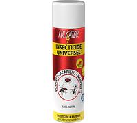 FULGATOR - Insecticide UNIVERSEL - Action 3 en 1 contre les insectes volants, insectes rampants et acariens - Élimine les nuisibles et offre un effet barrage - Sans odeur - Fabriqué en France - 500mL