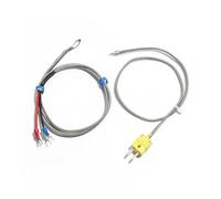 FULIMEI Ligne de mesure la température des fibres Thermocouple exposé type K, détection du four à céramiques 1000 degrés, 1 pièce(Sheet type 2M)