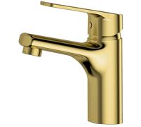 Full mitigeur lavabo bas or brossé Essebagno