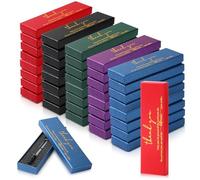 Fulmoon Lot de 20 boîtes cadeaux de remerciement inspirantes pour stylos à bille avec citation de motivation pour employé, enseignant, collègue, école, bureau, équipe (coloré)