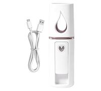 Fumigateur Facial à Vapeur Diffuseur Hydratant Rechargeable par USB | Humidificateur Personnel Brume d'Eau Convient Pour Un Dortoir Appartement Salon Et Maison Bureau Et Voiture Et En Chambre