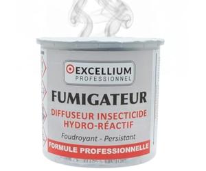 Fumigateur Insecticide Punaises de Lit 10g EXCELLIUM PROFESSIONNEL 25-50m²