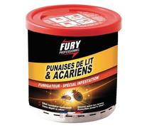 Fumigateur insecticide punaises de lit puces acariens - 25m2 - Fury Fury