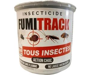 Fumigène insecticide choc anti punaises de lit, blattes,cafards, puces, mouches, volants et rampants