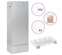 vidaXL Fumoir avec générateur de fumée froide – acier galvanisé