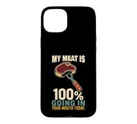 Fumoir à Viande 100% Barbecue Coque pour iPhone 15 Plus