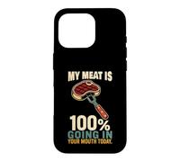 Fumoir à Viande 100% Barbecue Coque pour iPhone 16 Pro