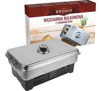 fumoir de balcon avec thermomètre