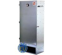 Fumoir électrique - 111 cm - 3 niveaux - Acier inoxydable - Fumage à froid et à chaud - Jusqu'à 13 kg