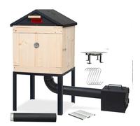 Fumoir Fumoir de jardin Fumoir en bois Bois avec porte Épicéa Couleur claire