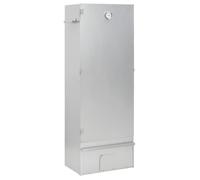 vidaXL Fumoir avec copeaux de bois 44,5x29x110 cm Acier galvanisé