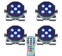 Fun Generation Fun Generation SePar Quad LED RGB UV Bundle 4