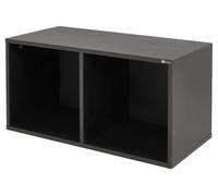 Fun Generation Fun Generation Vinyl Shelf Two Black